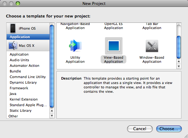 View-Based Application