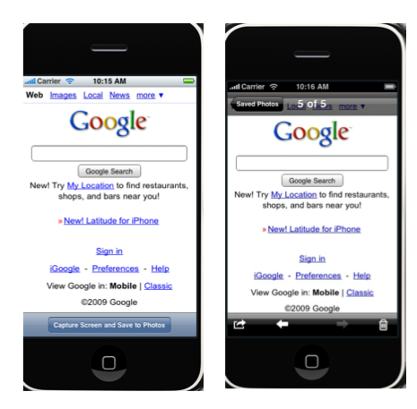 Screenshots Screenshots