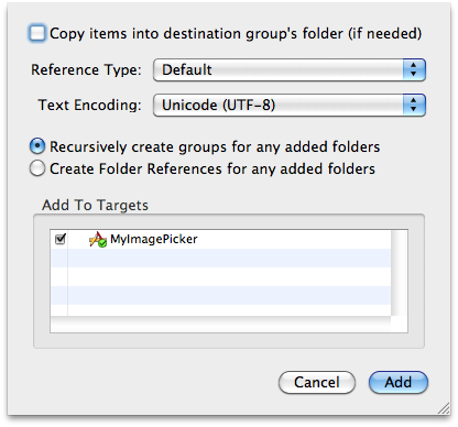 Import Options